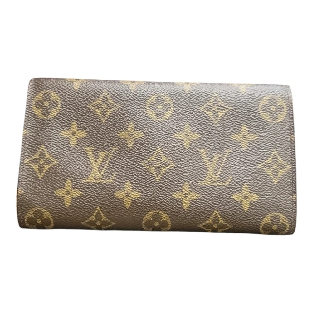 Louis Vuitton Authentic Monogram Brown Credit Card Wallet - Picture 2 of 16
